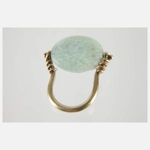 Ring mit Skarabäusgravur