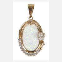 Anhänger mit Edelopal und Steinbesatz111