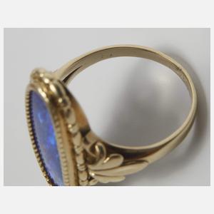 Damenring mit Edelopal