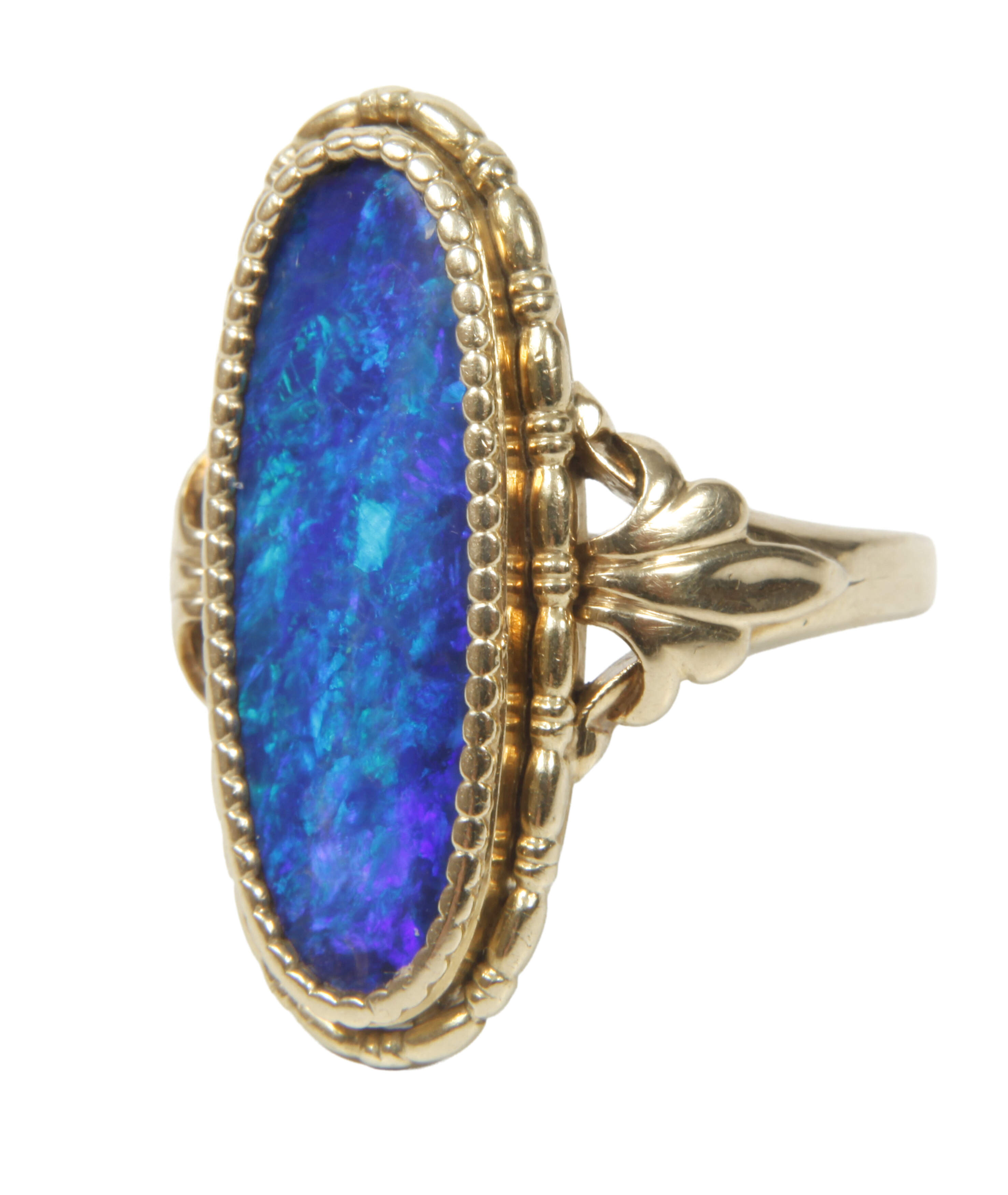 Damenring mit Edelopal