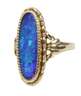 Damenring mit Edelopal