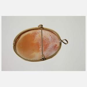 Ring und Brosche mit Kamee