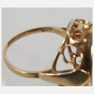 Ring und Brosche mit Kamee
