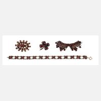 Konvolut Granatschmuck111