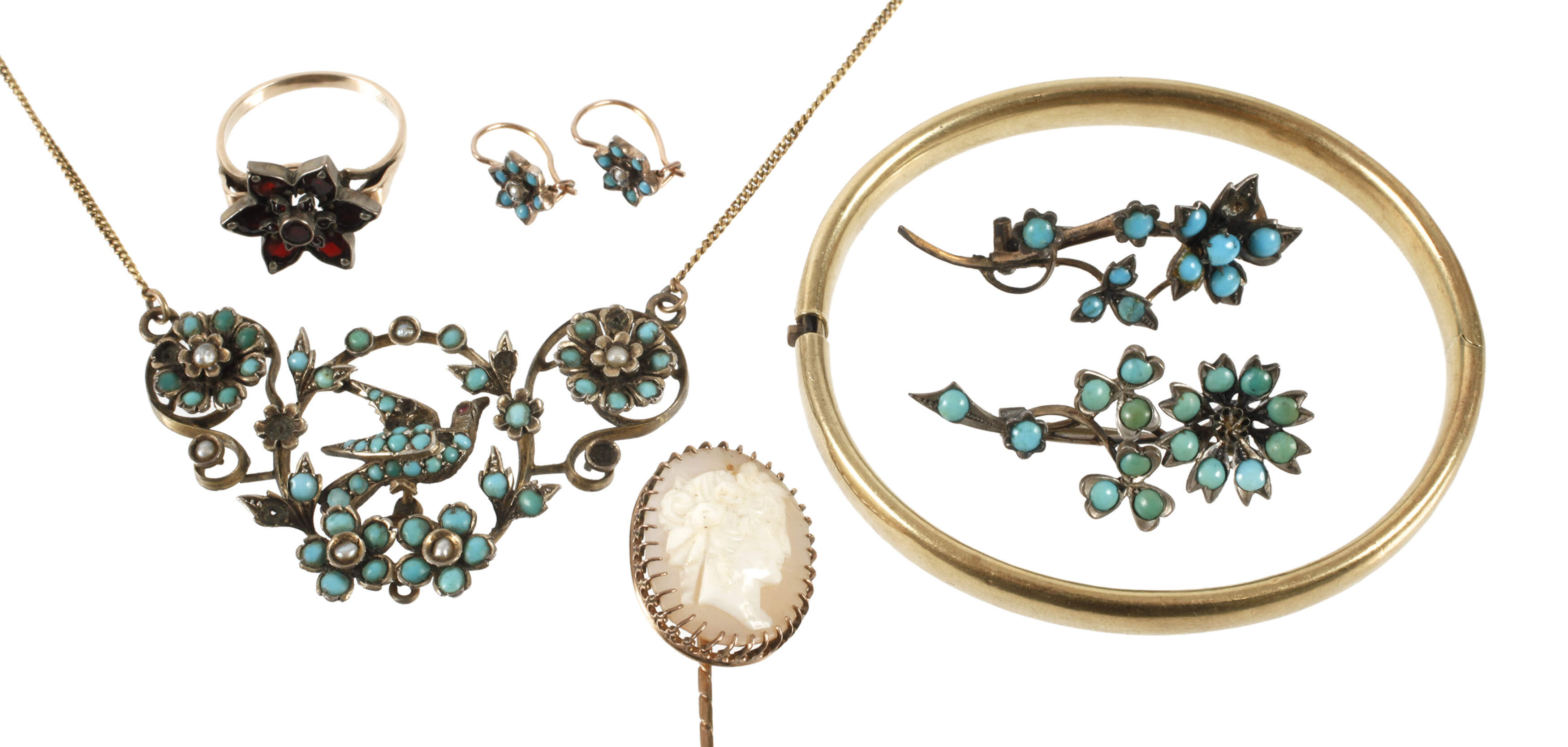 Konvolut historischer Schmuck