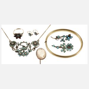 Konvolut historischer Schmuck