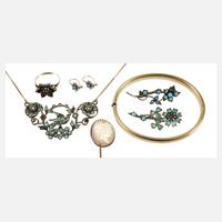 Konvolut historischer Schmuck111