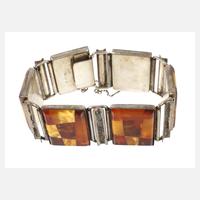 Fischlandschmuck Armband mit Bernsteinen111
