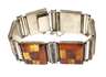Fischlandschmuck Armband mit Bernsteinen