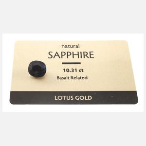 Facettierter Saphir von 10,3 ct