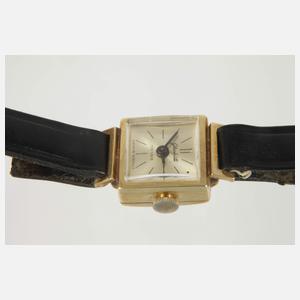 Glashütte, Damenarmbanduhr Gold