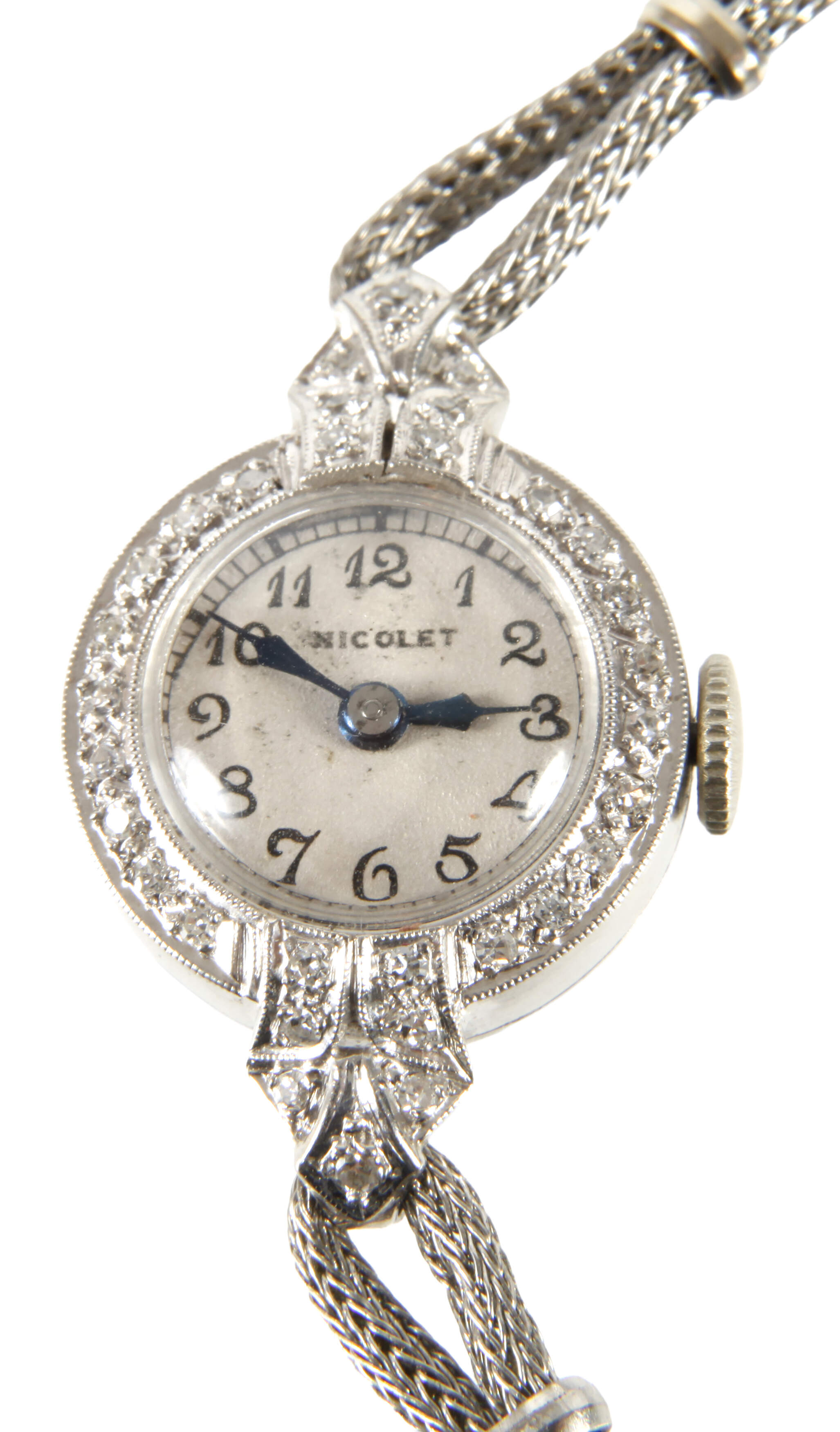 Nicolet, Damenuhr Platin