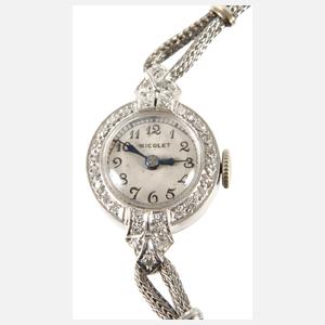 Nicolet, Damenuhr Platin