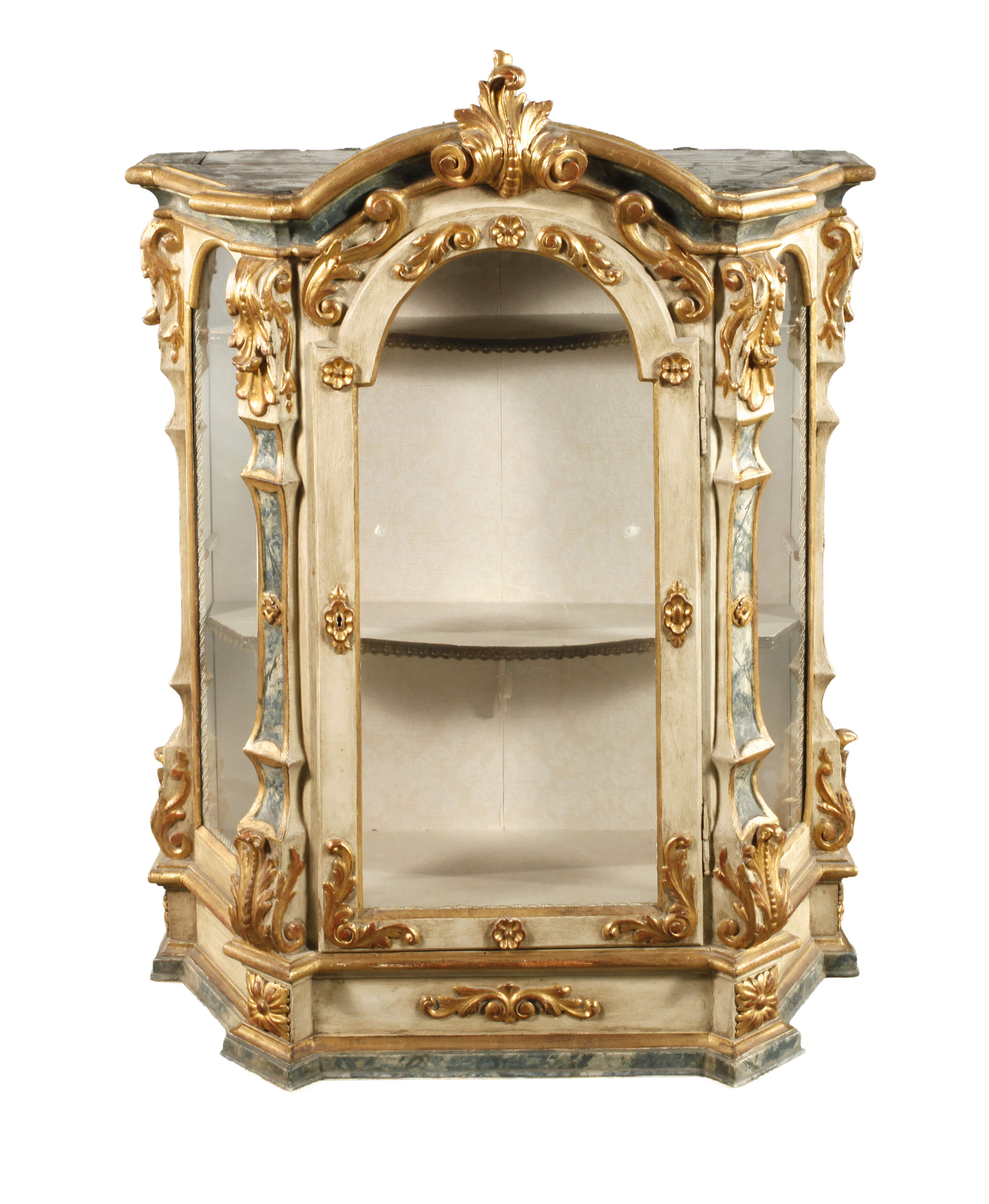 Vitrinenaufsatz barock