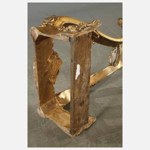 Kleine Spiegelkonsole Neobarock