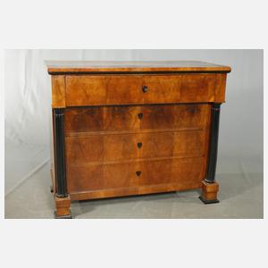 Säulenkommode Biedermeier