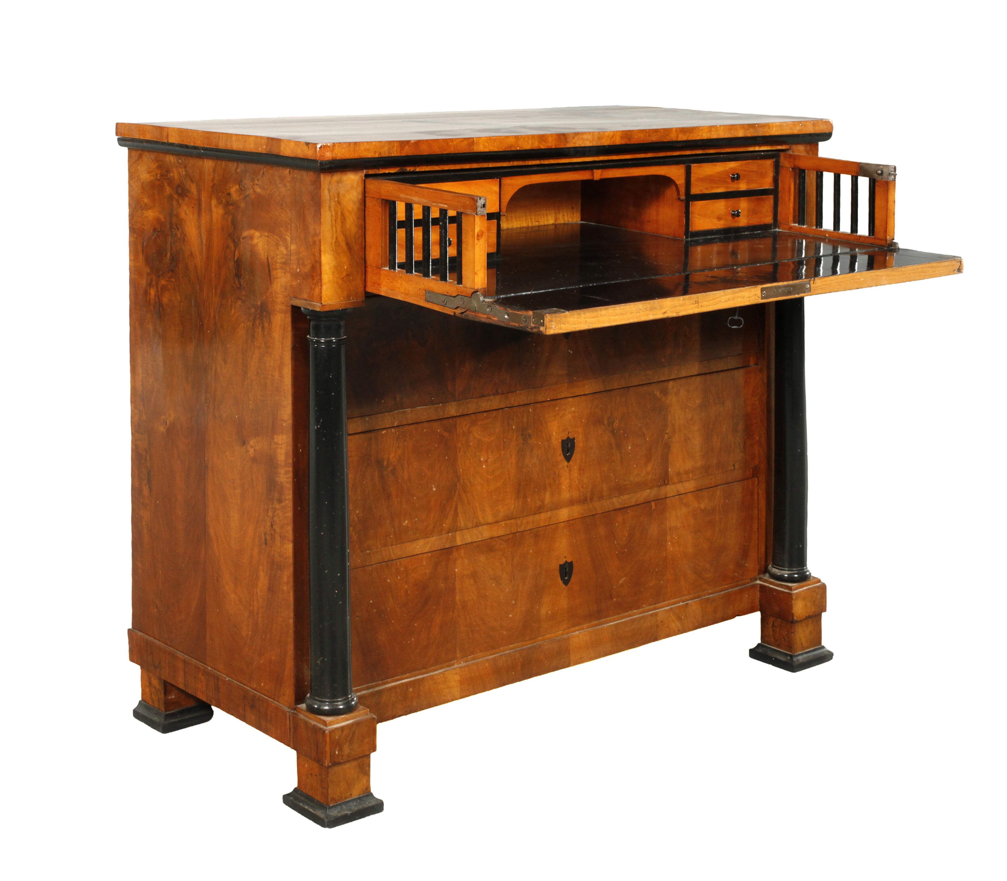 Säulenkommode Biedermeier