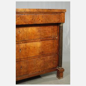 Säulenkommode Biedermeier