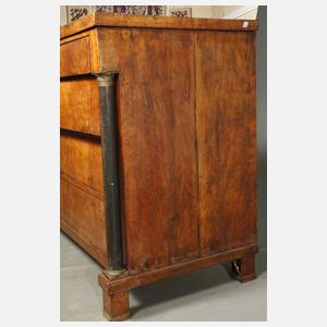 Säulenkommode Biedermeier