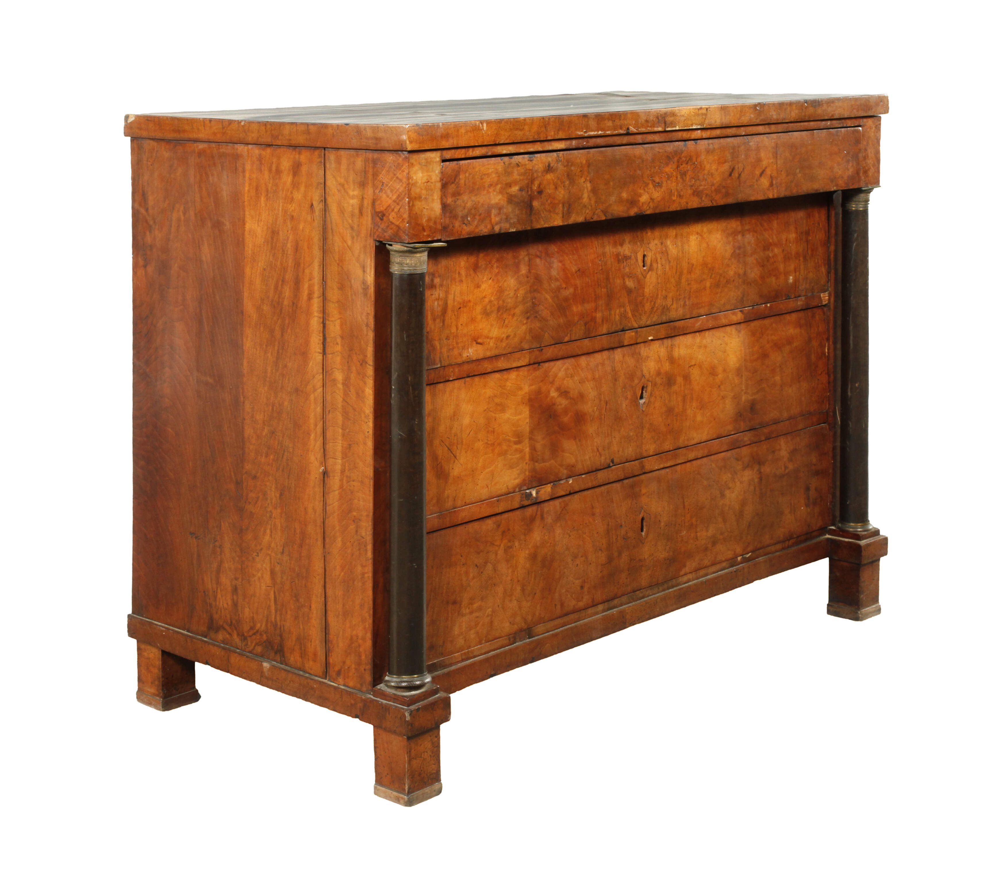 Säulenkommode Biedermeier