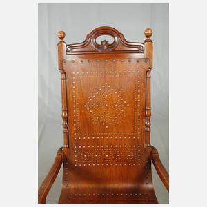 Hoher Armlehnstuhl Historismus
