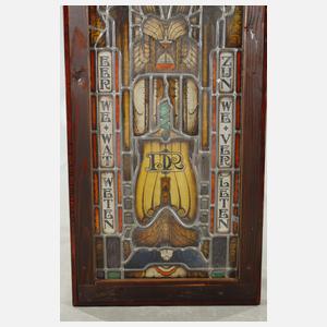 Bleiglasfenster Jugendstil