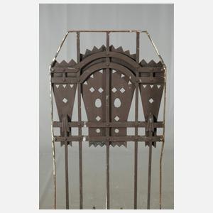 Paar Ziergitter Jugendstil