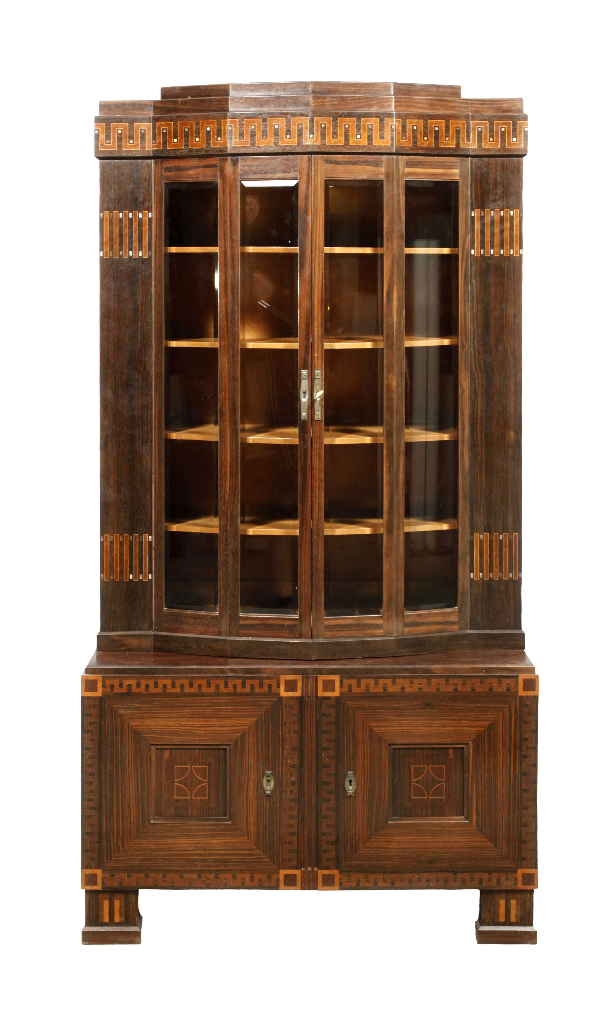 Ludwig Alter Salonvitrine Jugendstil