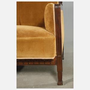 Ludwig Alter Sofa und zwei Stühle