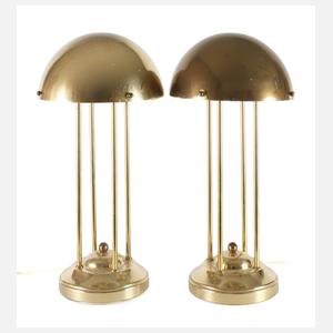 Paar Tischlampen in der Art von Josef Hoffmann