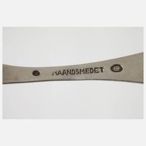Konvolut dänisches Tafelsilber