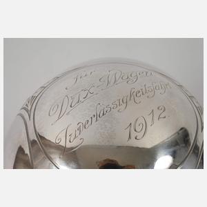 Übergroßer Silberpokal Jugendstil