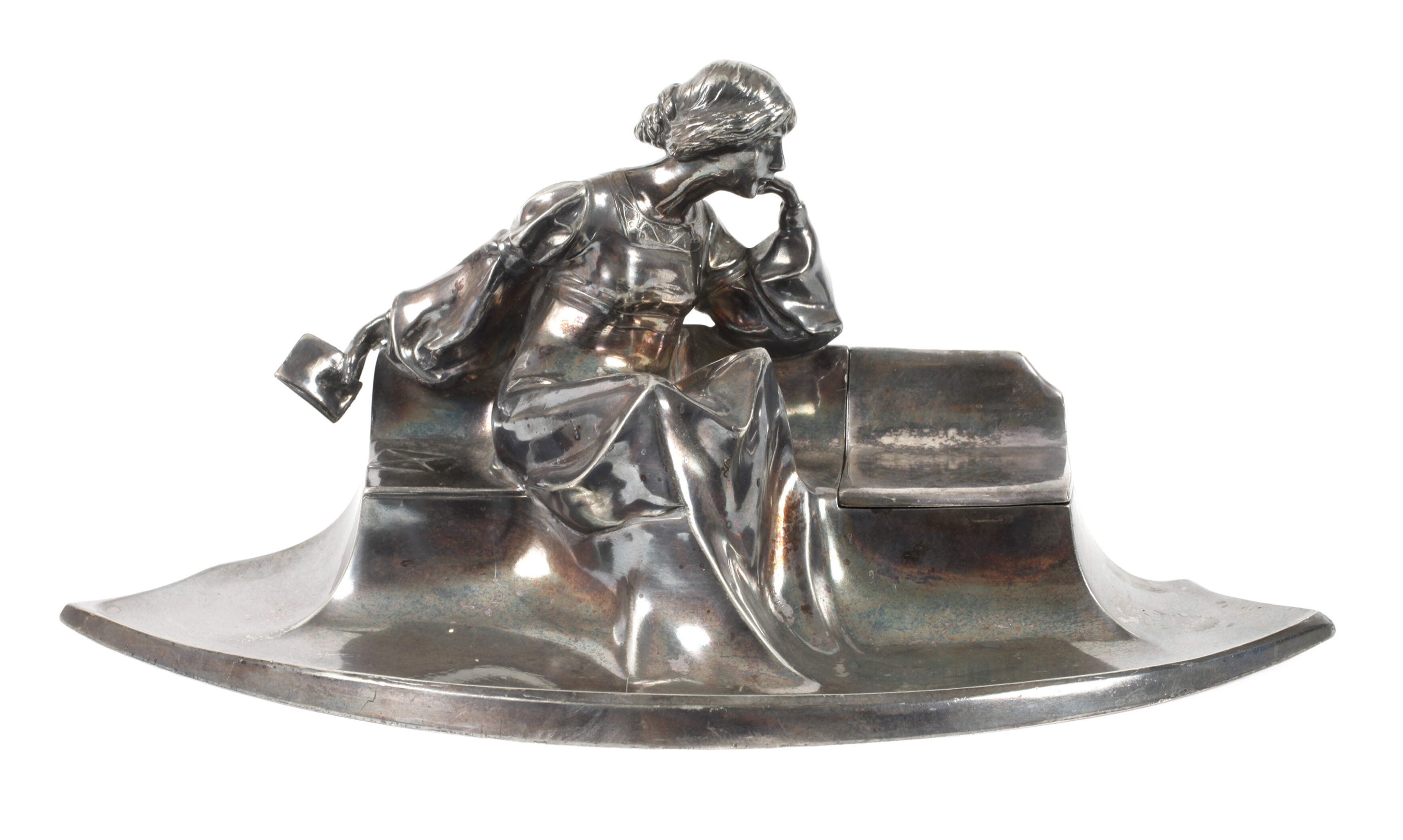 Figürliches Schreibzeug Jugendstil