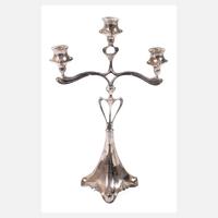 Dreiflammiger Leuchter Jugendstil111