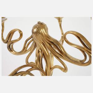 Orivit figürlicher Leuchter Jugendstil