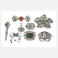 Sammlung Jugendstil-Broschen111