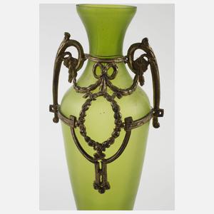 Jugendstil-Vase mit Montierung