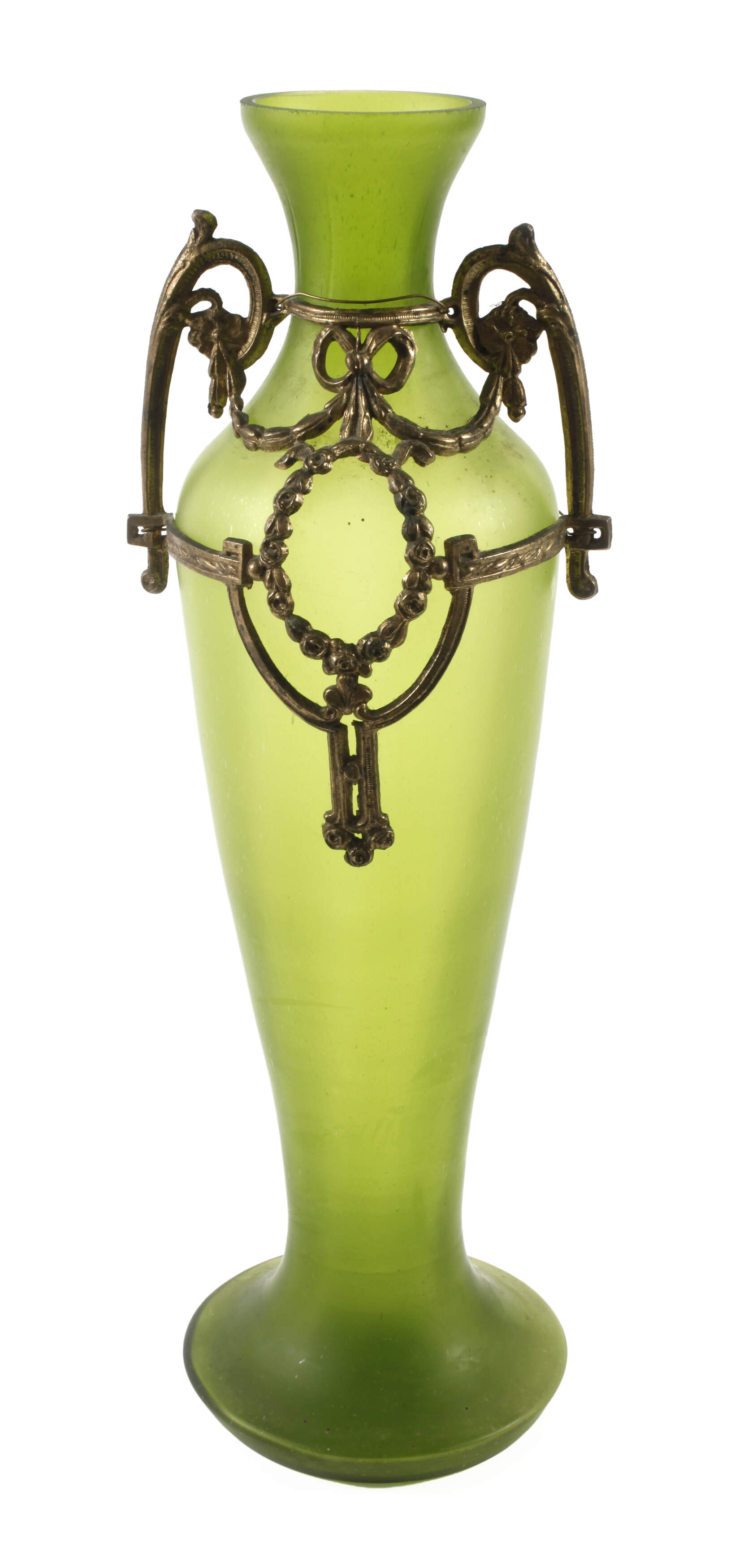 Jugendstil-Vase mit Montierung