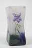 Daum Nancy Vase Veilchendekor
