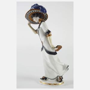 Meissen "Dame mit Handtasche"