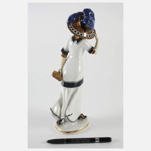 Meissen "Dame mit Handtasche"
