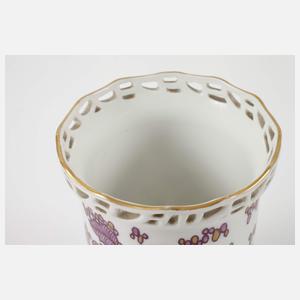 Nymphenburg "Vase mit durchbrochenem Rand"
