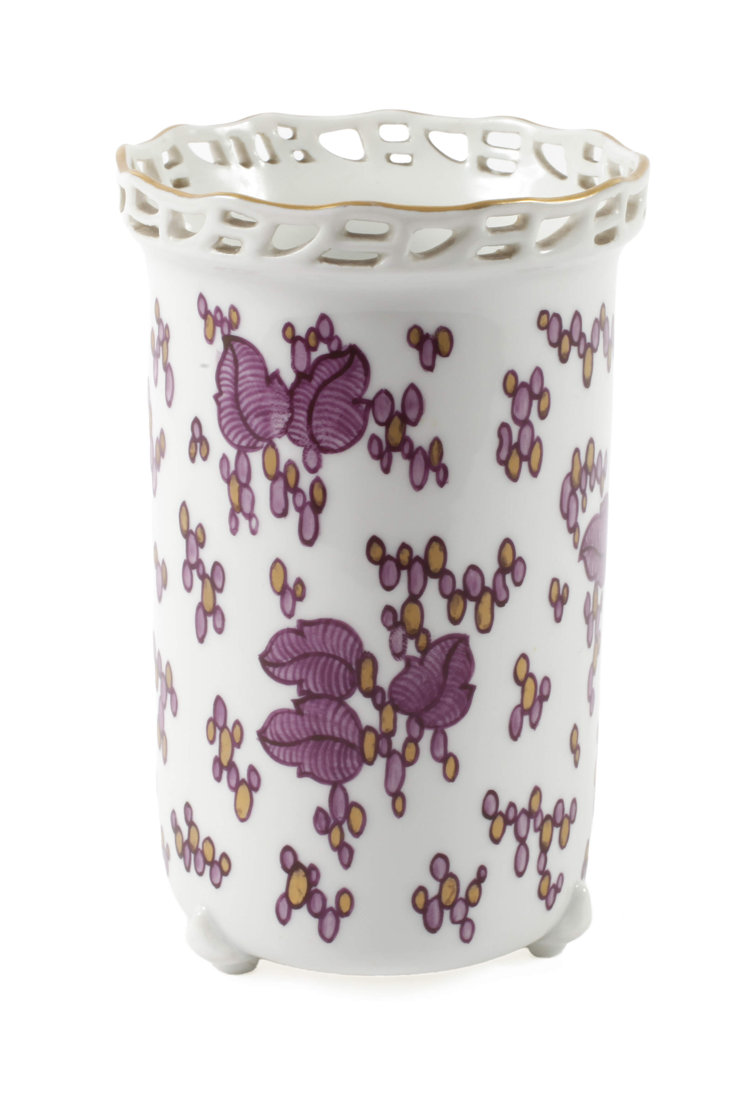 Nymphenburg "Vase mit durchbrochenem Rand"
