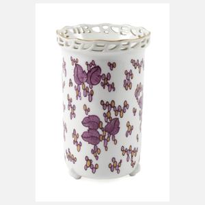 Nymphenburg "Vase mit durchbrochenem Rand"