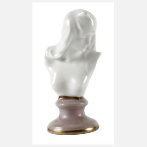 Rosenthal kleine Mädchenbüste Jugendstil
