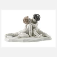 Rosenthal große Puttengruppe "Junge Liebe"111