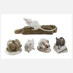 Sammlung kleine Mäuse