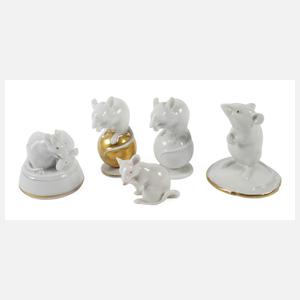 Sammlung kleine Mäuse