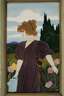 Carl Sigmund Luber, Wandfliese Jugendstil