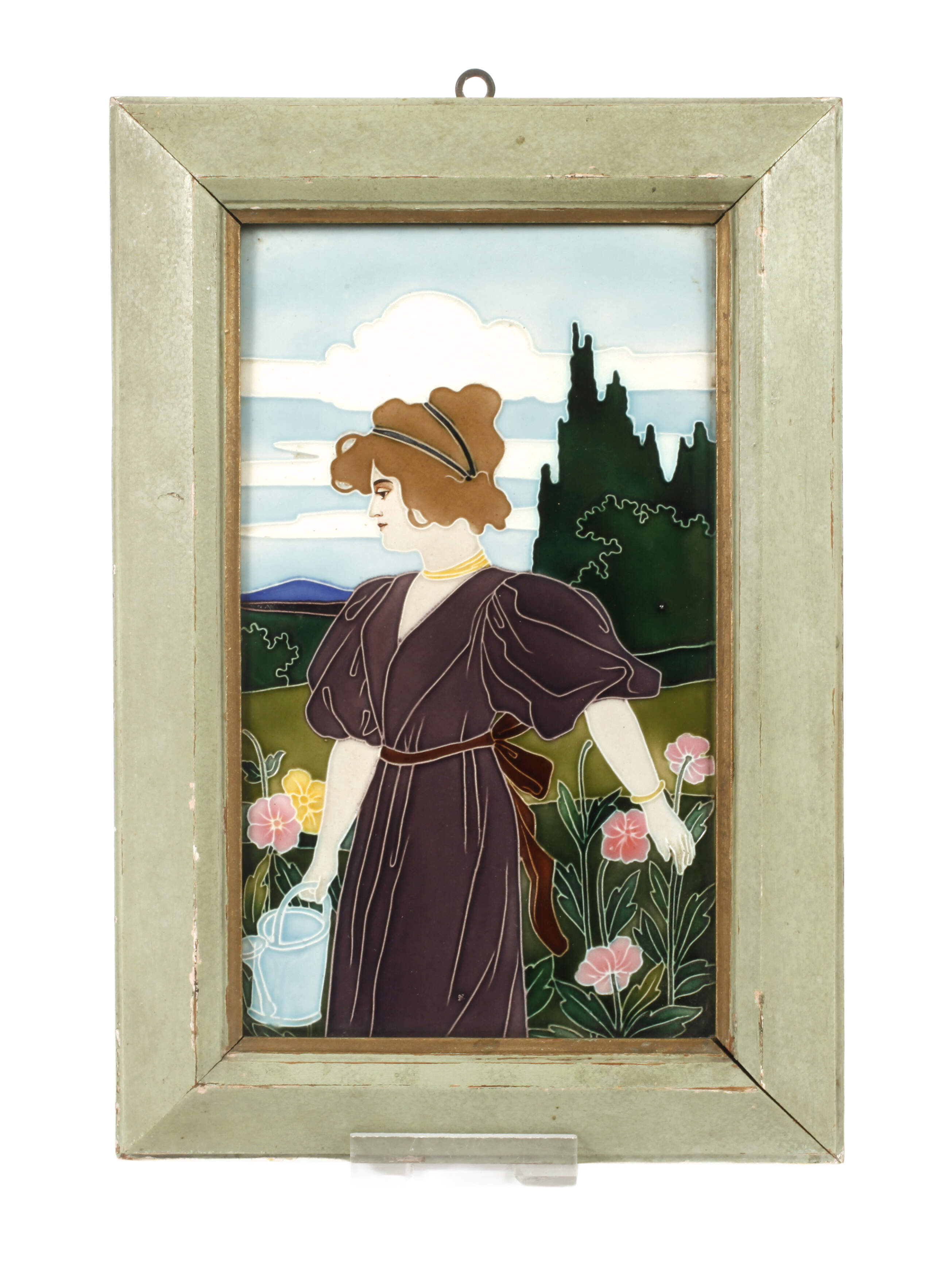 Carl Sigmund Luber, Wandfliese Jugendstil